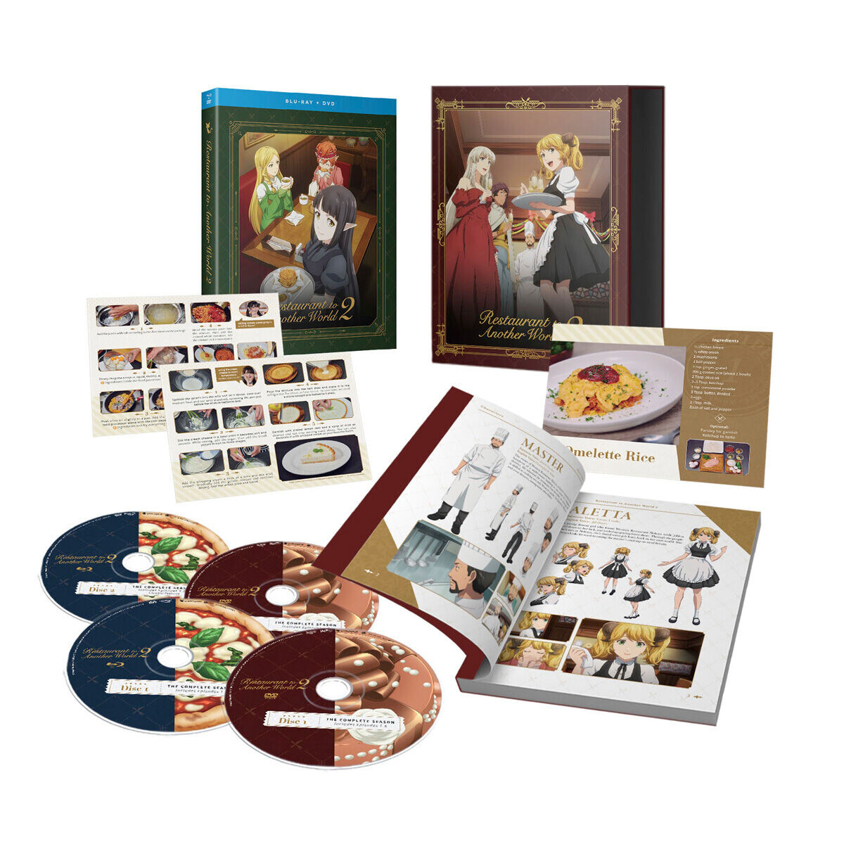 Blu-Ray диск Restaurant to Another World Season 2 Limited Edition Blu-ray/DVD
Blu-Ray диск Restaurant to Another World Season 2 Limited Edition Blu-ray/DVD
