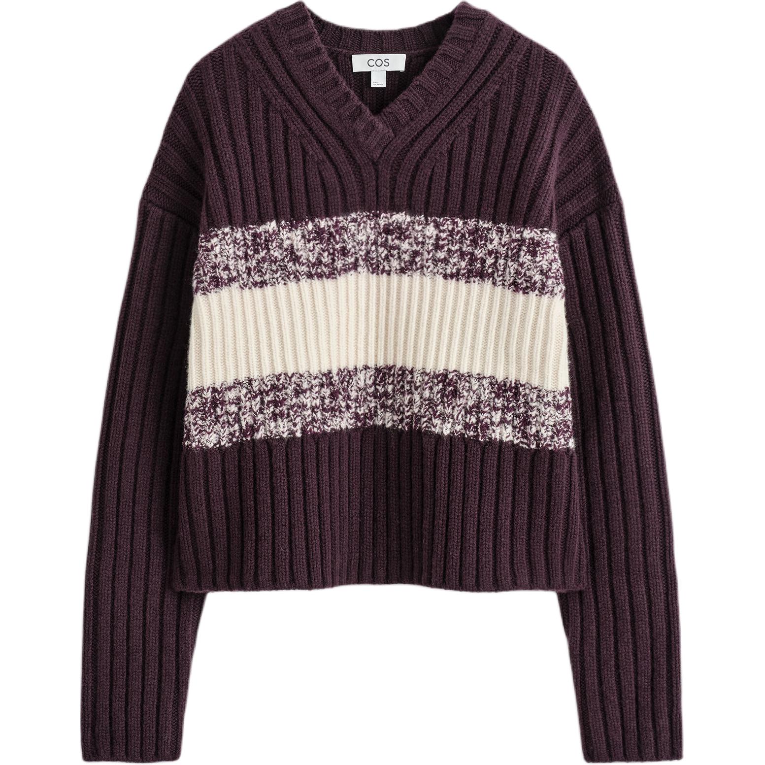 COS Свитер Women's Burgundy/Cream
COS Свитер Women's Burgundy/Cream