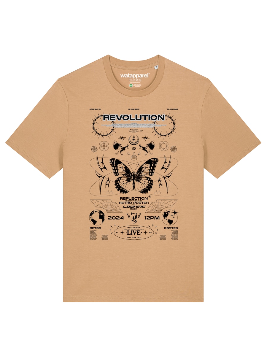 Рубашка Watapparel Revolution, бежевый
Рубашка Watapparel Revolution, бежевый