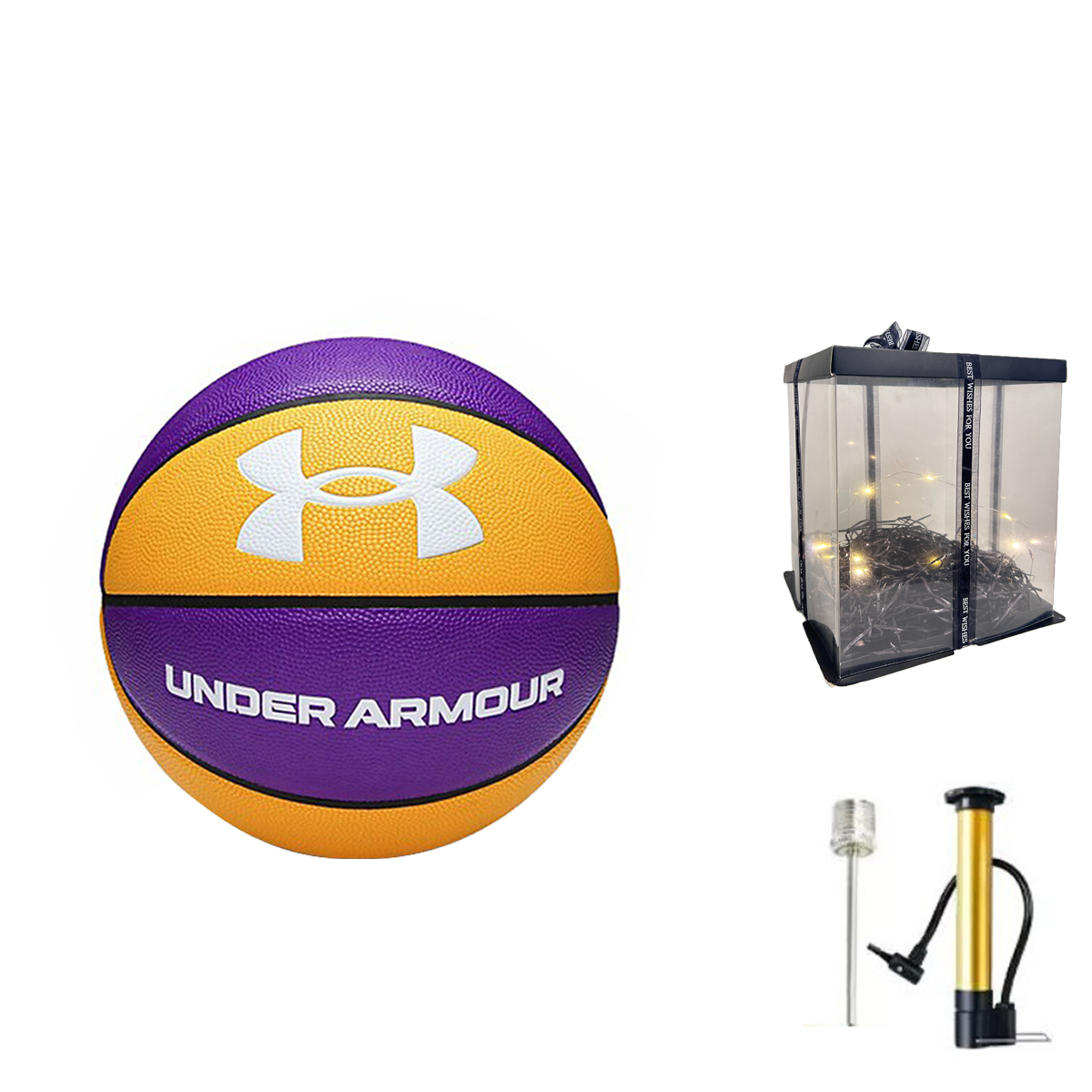 Under Armour Баскетбольный мяч PU желто-фиолетовый размер 7 тренировочный унисекс
Under Armour Баскетбольный мяч PU желто-фиолетовый размер 7 тренировочный унисекс