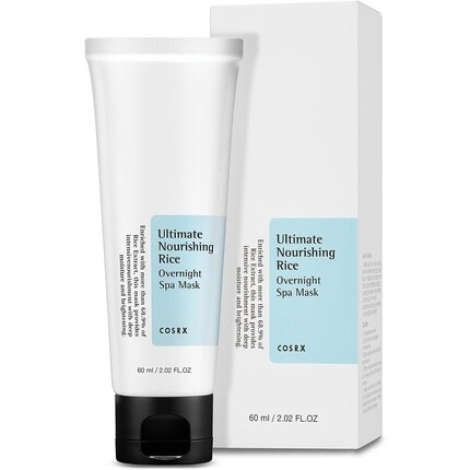 Ultimate Nourishing Rice Night Spa Mask 60 мл увлажняющий крем для лица с экстрактом риса и ниацинамидом, Cosrx 
Ultimate Nourishing Rice Night Spa Mask 60 мл увлажняющий крем для лица с экстрактом риса и ниацинамидом, Cosrx