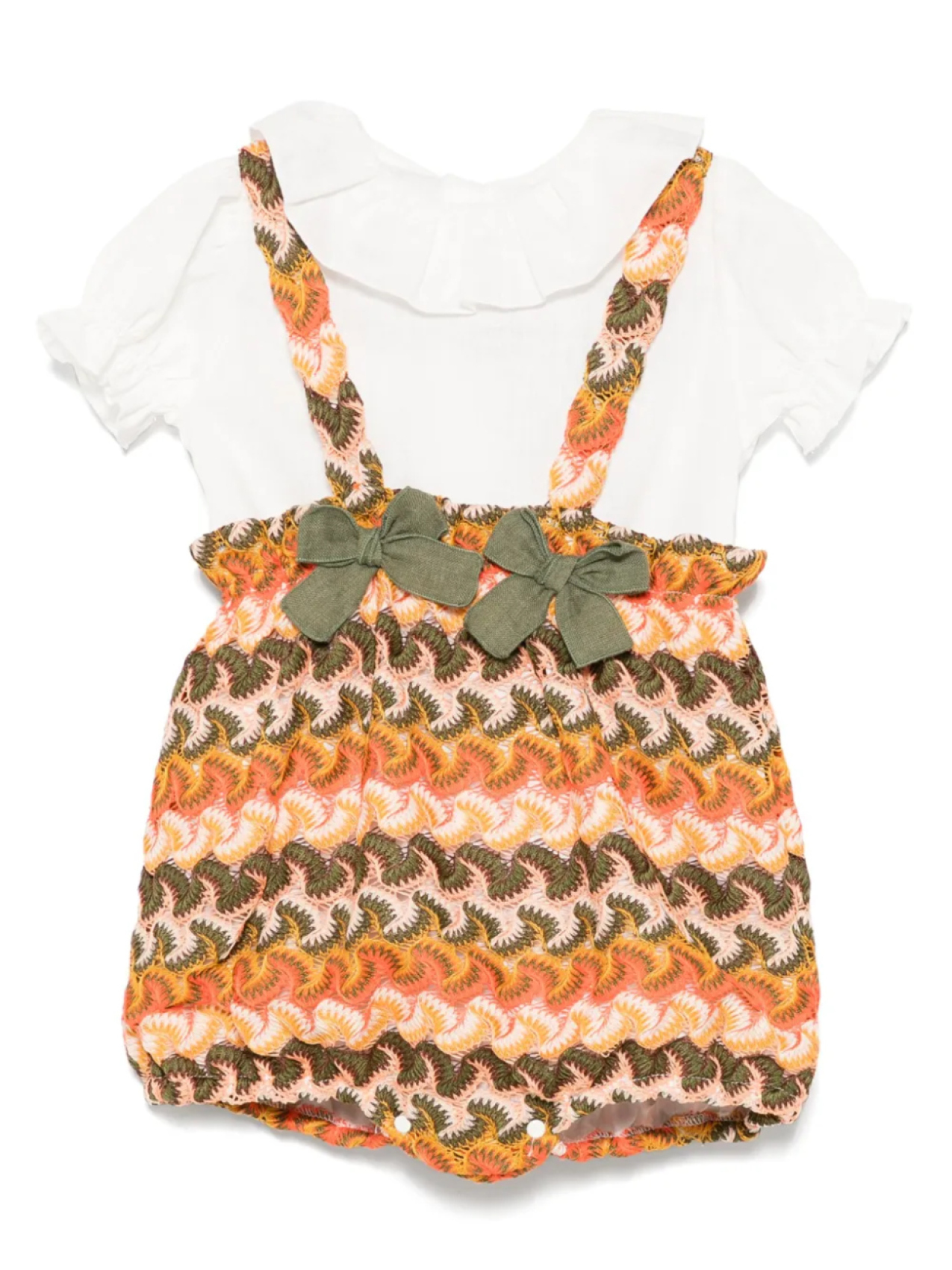 Комплект трикотажных боди La Stupenderia, оранжевый
Комплект трикотажных боди La Stupenderia, оранжевый