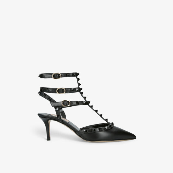 Туфли-Лодочки Rockstud из кожи на каблуке, украшенные заклепками Valentino Garavani, черный
Туфли-Лодочки Rockstud из кожи на каблуке, украшенные заклепками Valentino Garavani, черный
