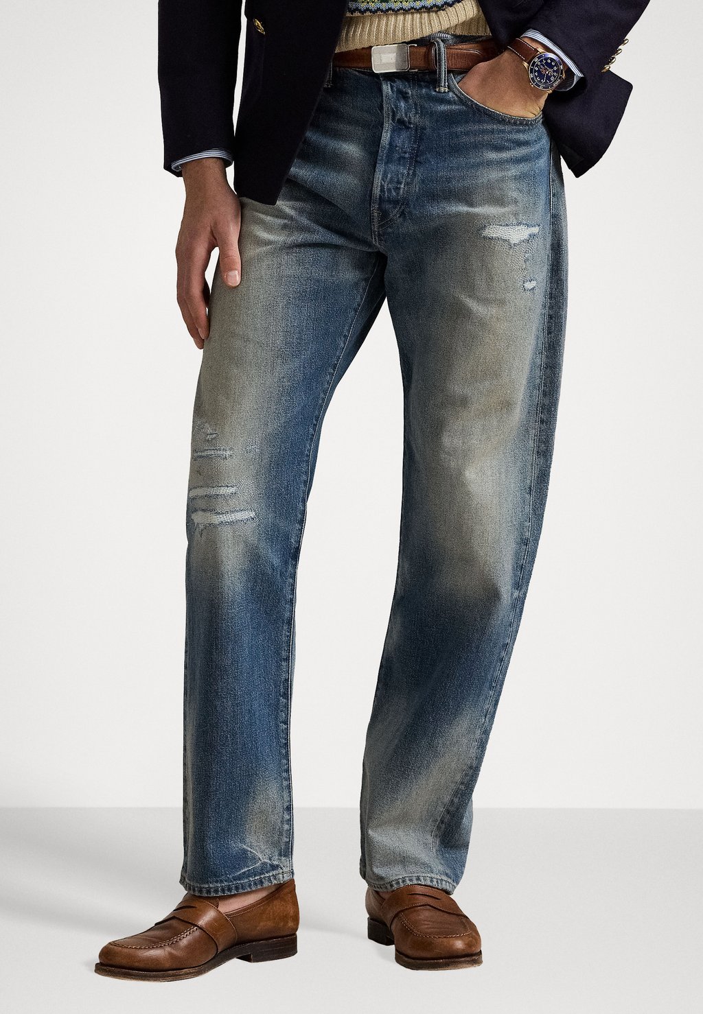 Джинсы свободного кроя HERITAGE STRAIGHT FIT DISTRESSED JEAN Polo Ralph Lauren, цвет Glacier Point
Джинсы свободного кроя HERITAGE STRAIGHT FIT DISTRESSED JEAN Polo Ralph Lauren, цвет Glacier Point