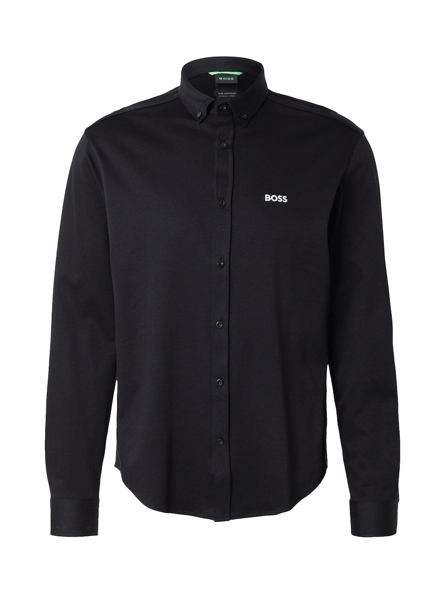 Рубашка на пуговицах классического кроя BOSS Motion, черный
Рубашка на пуговицах классического кроя BOSS Motion, черный