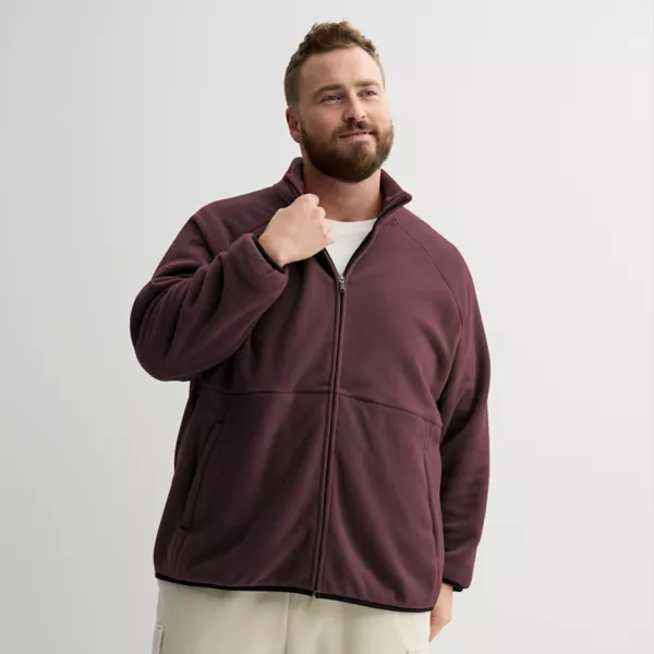 Куртка из микрофлиса с застежкой-молнией для больших и высоких людей Tek Gear, цвет pamina plum, Фиолетовый, Куртка из микрофлиса с застежкой-молнией для больших и высоких людей Tek Gear, цвет pamina plum
Куртка из микрофлиса с застежкой-молнией для больших и высоких людей Tek Gear, цвет pamina plum, Фиолетовый, Куртка из микрофлиса с застежкой-молнией для больших и высоких людей Tek Gear, цвет pamina plum