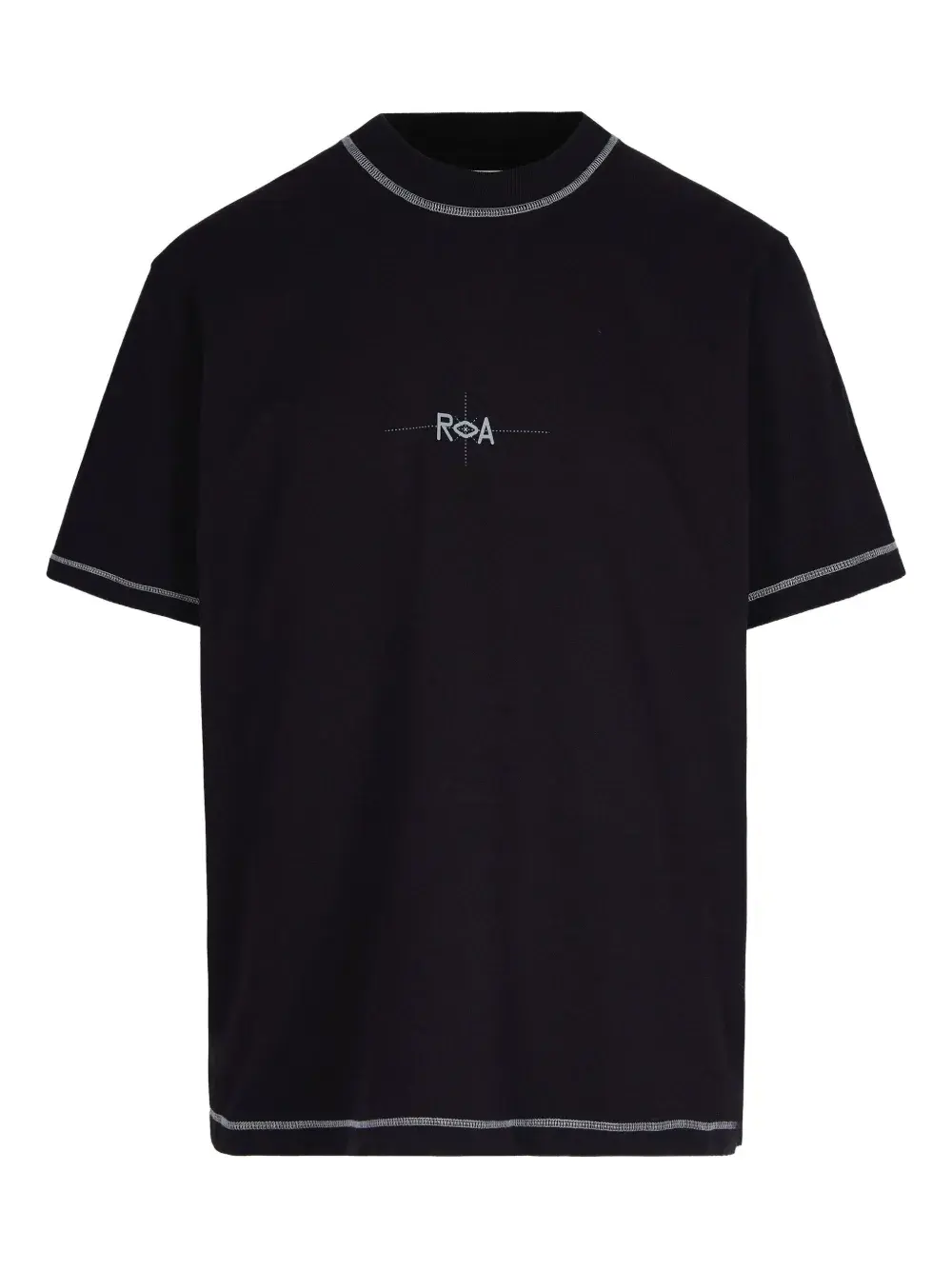 Поло-футболка с вышитым логотипом и графическим принтом ROA, черный
Поло-футболка с вышитым логотипом и графическим принтом ROA, черный