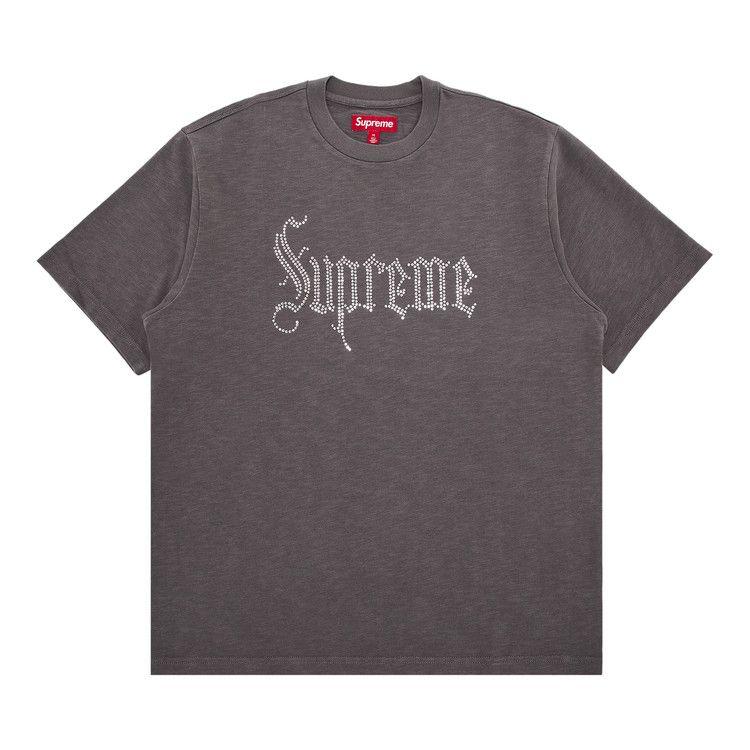 Топ Supreme Rhinestone Short-Sleeve Top, Grey
Топ Supreme Rhinestone Short-Sleeve Top, Grey