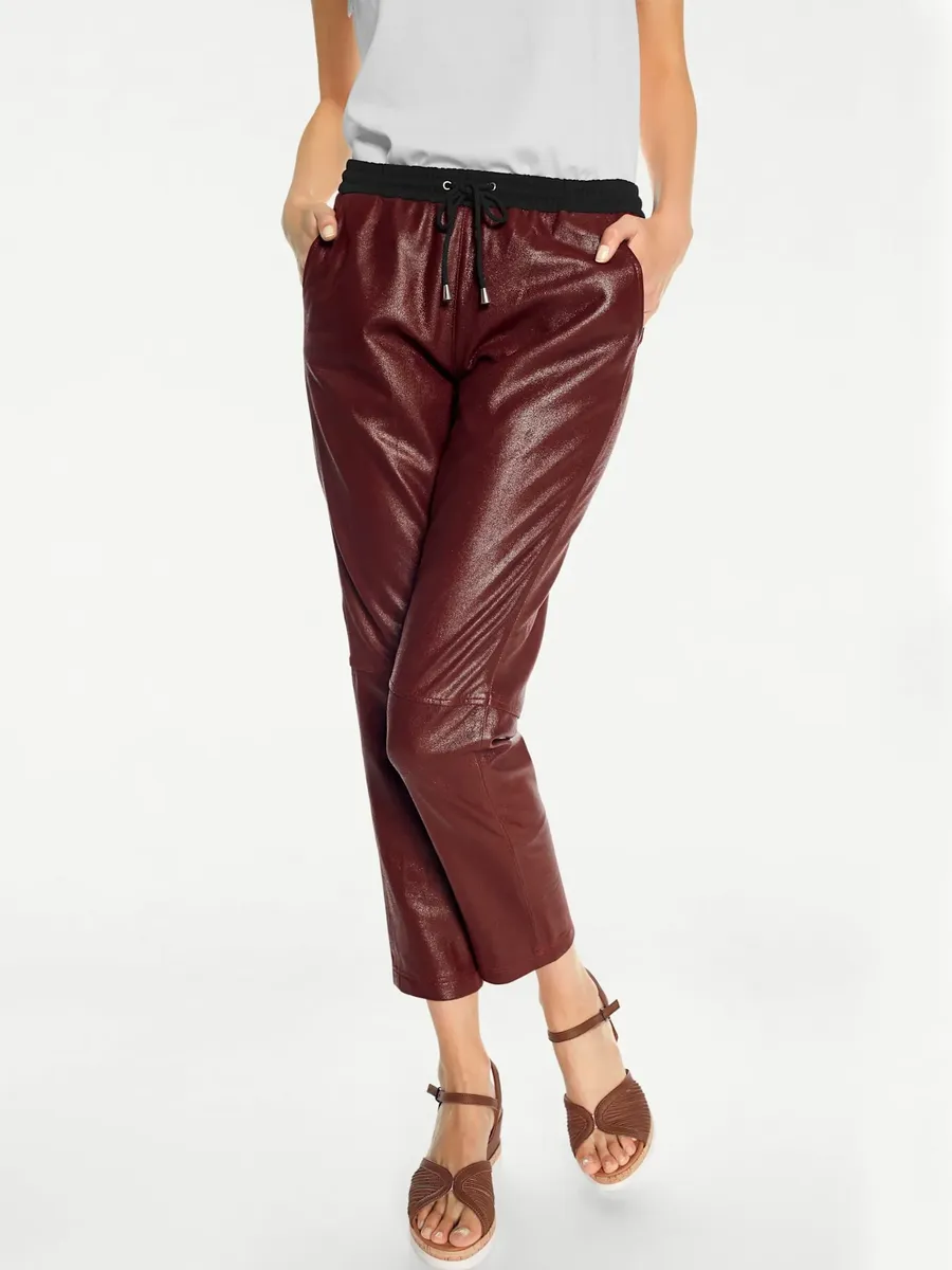 Кожаные штаны Heine Rick Cardona By Heine, коричневый
Кожаные штаны Heine Rick Cardona By Heine, коричневый