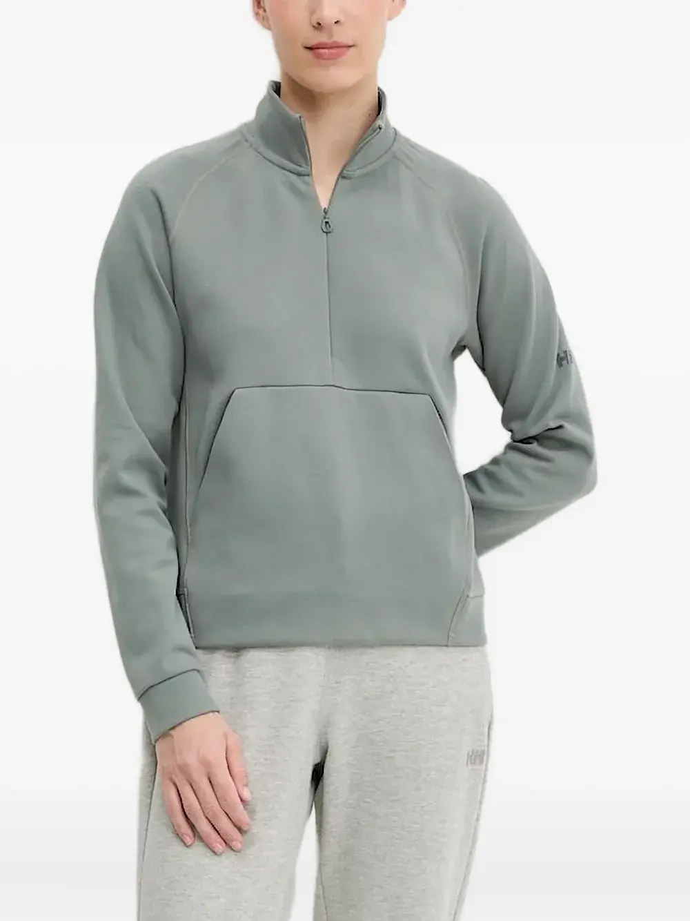 Толстовка с карманом-кенгуру и застежкой-молнией на половину длины Helly Hansen, зеленый
Толстовка с карманом-кенгуру и застежкой-молнией на половину длины Helly Hansen, зеленый