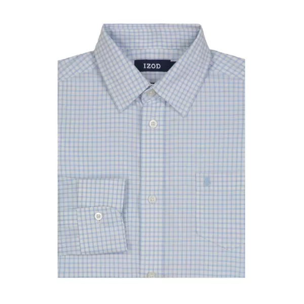 Мальчиковая рубашка с длинным рукавом в клетку 8-20 Izod, синий
Мальчиковая рубашка с длинным рукавом в клетку 8-20 Izod, синий