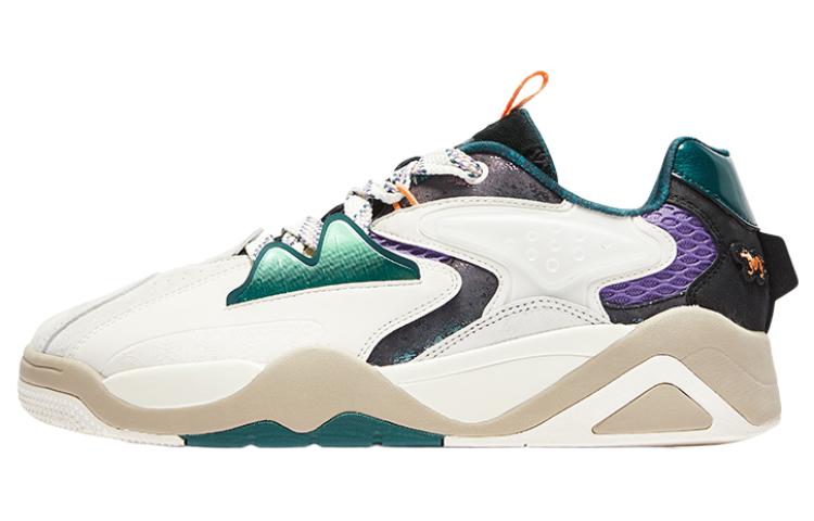 SHANXIBOWUGUAN x Red Eye Противоскользящие кеды для скейтбординга с амортизацией мужские бело-зелено-фиолетовые QIAODAN
SHANXIBOWUGUAN x Red Eye Противоскользящие кеды для скейтбординга с амортизацией мужские бело-зелено-фиолетовые QIAODAN