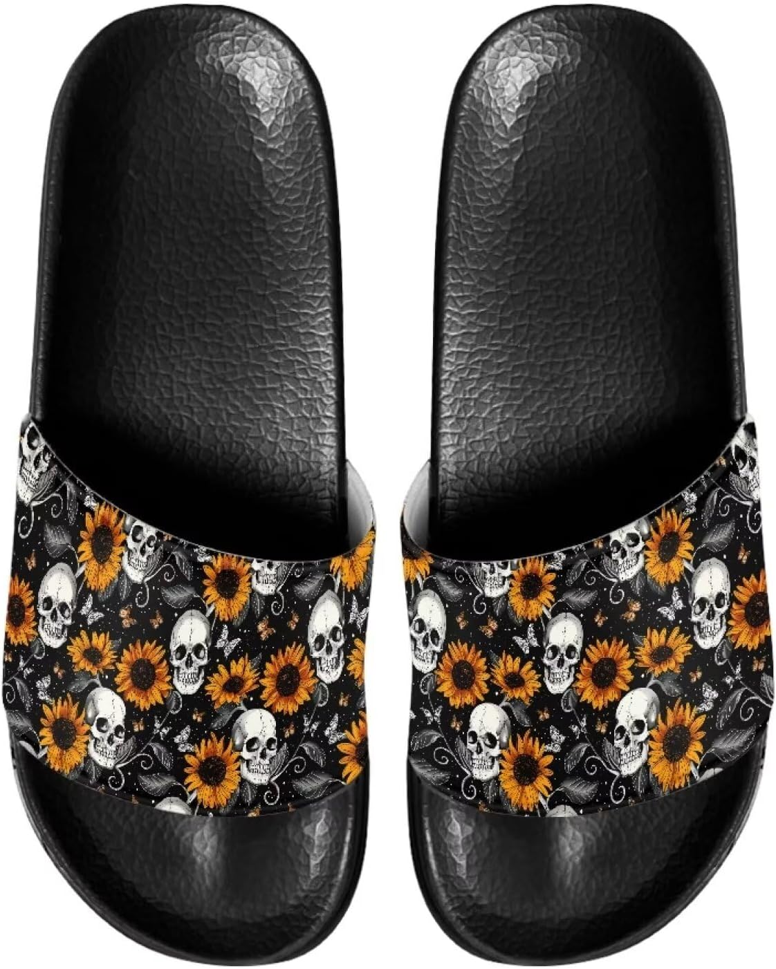 Домашние тапочки для женщин и мужчин Mintulipy, Sunflower and Skull
Домашние тапочки для женщин и мужчин Mintulipy, Sunflower and Skull