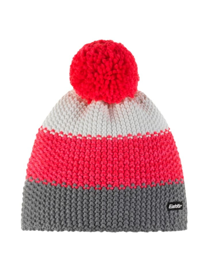 Шапка-помпон Star Pompon серо-розового цвета Eisbär
Шапка-помпон Star Pompon серо-розового цвета Eisbär