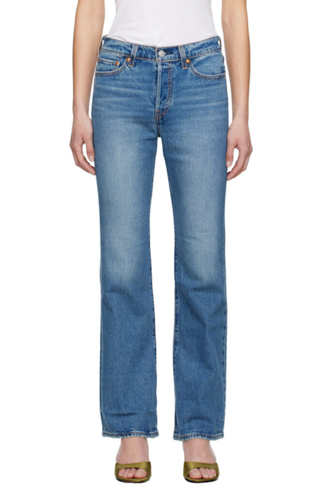 Синие джинсы Wedgie Bootcut Levi's
Синие джинсы Wedgie Bootcut Levi's