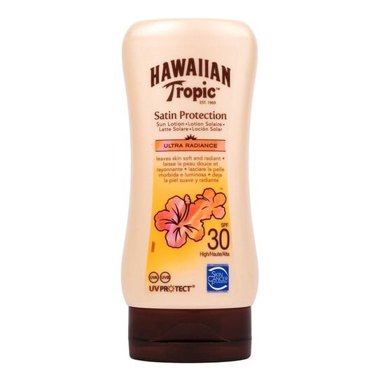 Атласная защита, Солнцезащитный лосьон SPF30 Hawaiian Tropic
Атласная защита, Солнцезащитный лосьон SPF30 Hawaiian Tropic