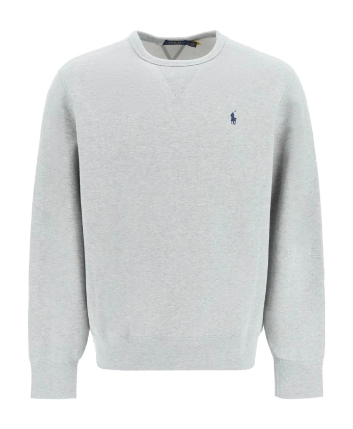 Толстовка с круглым вырезом и фирменным логотипом. Polo Ralph Lauren, серый
Толстовка с круглым вырезом и фирменным логотипом. Polo Ralph Lauren, серый