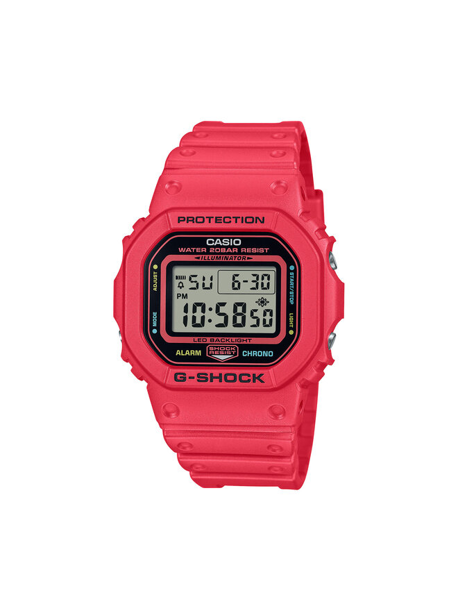 Часы Energy Pack DW-5600EP-4ER G-Shock, красный
Часы Energy Pack DW-5600EP-4ER G-Shock, красный