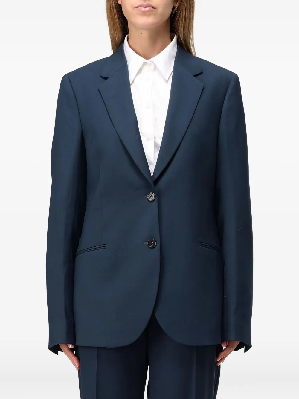 Однобортный блейзер Paul Smith, синий 
Однобортный блейзер Paul Smith, синий