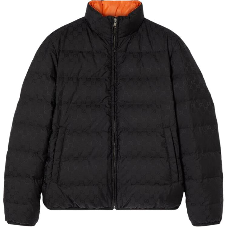 Реверсивная куртка Gg Nylon Zip GUCCI, черный
Реверсивная куртка Gg Nylon Zip GUCCI, черный