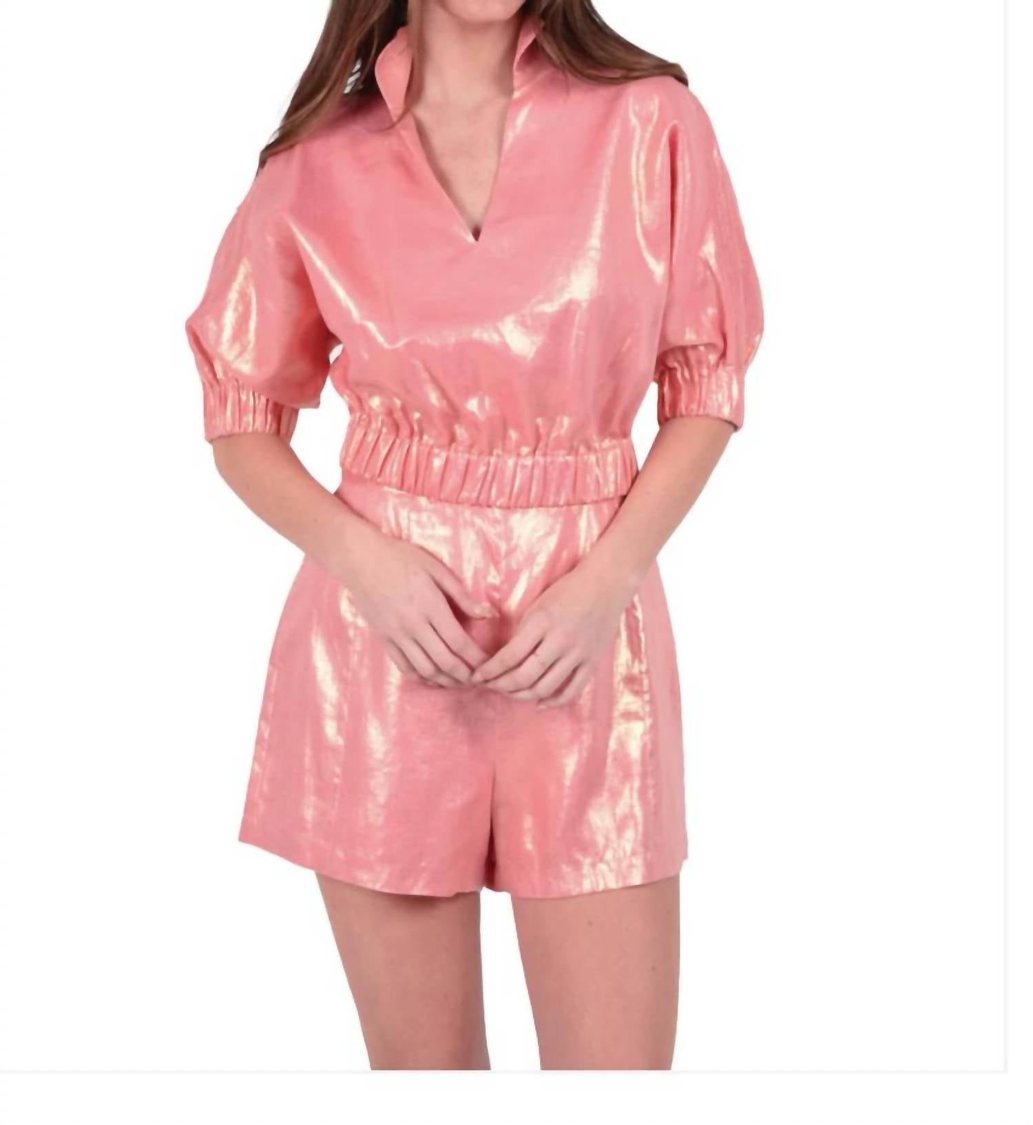 Укороченный топ Poppy в стиле ракушки Emily McCarthy, цвет conch
Укороченный топ Poppy в стиле ракушки Emily McCarthy, цвет conch