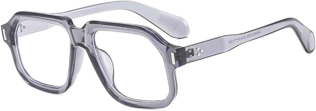 Солнцезащитные очки для мужчин и женщин - защита UV400 - панк-заклепки, большая оправа, цветные линзы, для занятий спортом на открытом воздухе и вождения DSVIGF, Grey Clear
Солнцезащитные очки для мужчин и женщин - защита UV400 - панк-заклепки, большая оправа, цветные линзы, для занятий спортом на открытом воздухе и вождения DSVIGF, Grey Clear