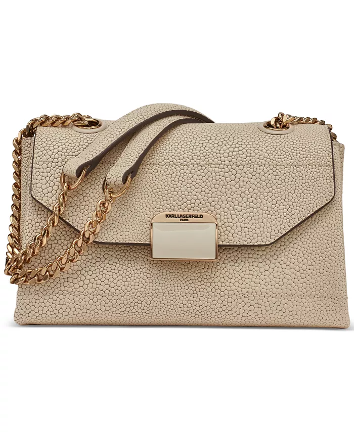 Маленькая кожаная сумка через плечо Liana KARL LAGERFELD PARIS, коричневый/бежевый
Маленькая кожаная сумка через плечо Liana KARL LAGERFELD PARIS, коричневый/бежевый