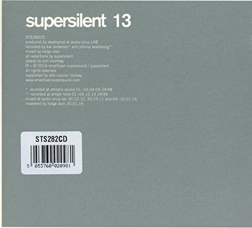CD диск Supersilent: 13
CD диск Supersilent: 13
