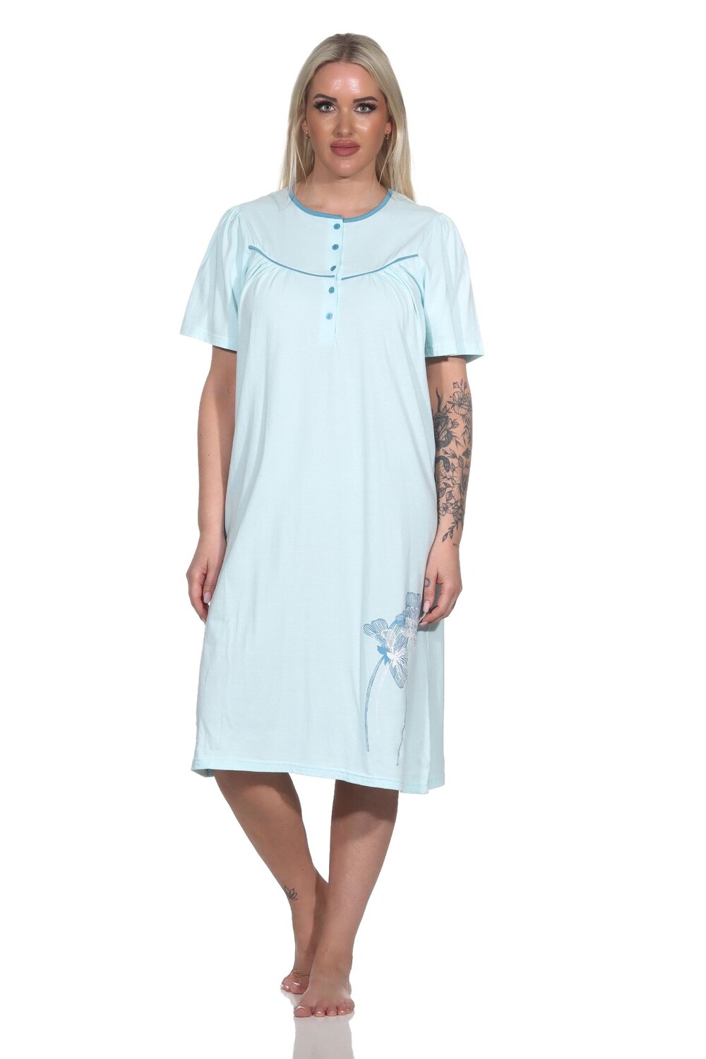 Ночная рубашка NORMANN, светло-синий
Ночная рубашка NORMANN, светло-синий