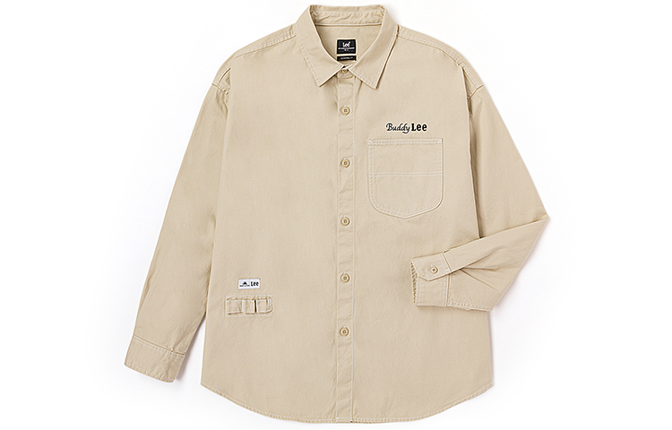 Lee Рубашка Buddy Series унисекс светло-хаки
Lee Рубашка Buddy Series унисекс светло-хаки