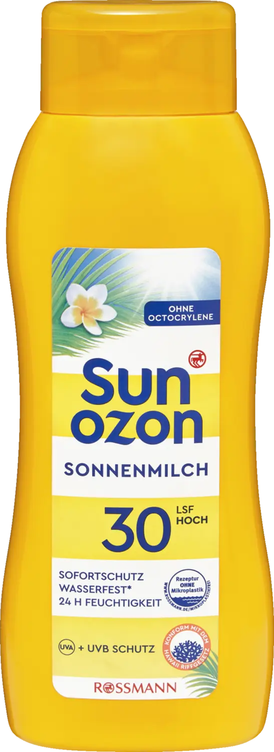 Солнцезащитный крем sunozon Classic Sonnenmilch LSF 30
Солнцезащитный крем sunozon Classic Sonnenmilch LSF 30
