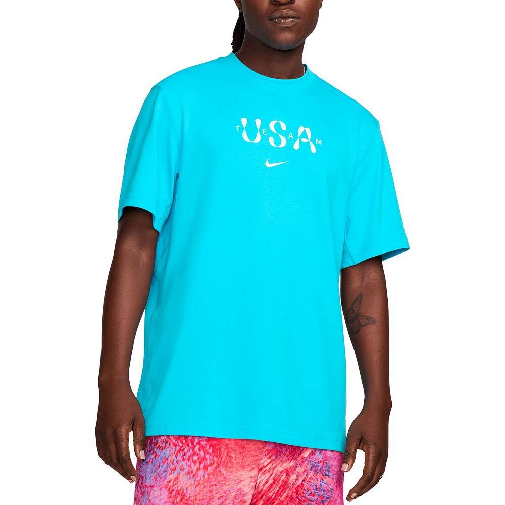Мужская футболка Nike Aqua Team USA Primary Statement, цвет Usa Turq A
Мужская футболка Nike Aqua Team USA Primary Statement, цвет Usa Turq A