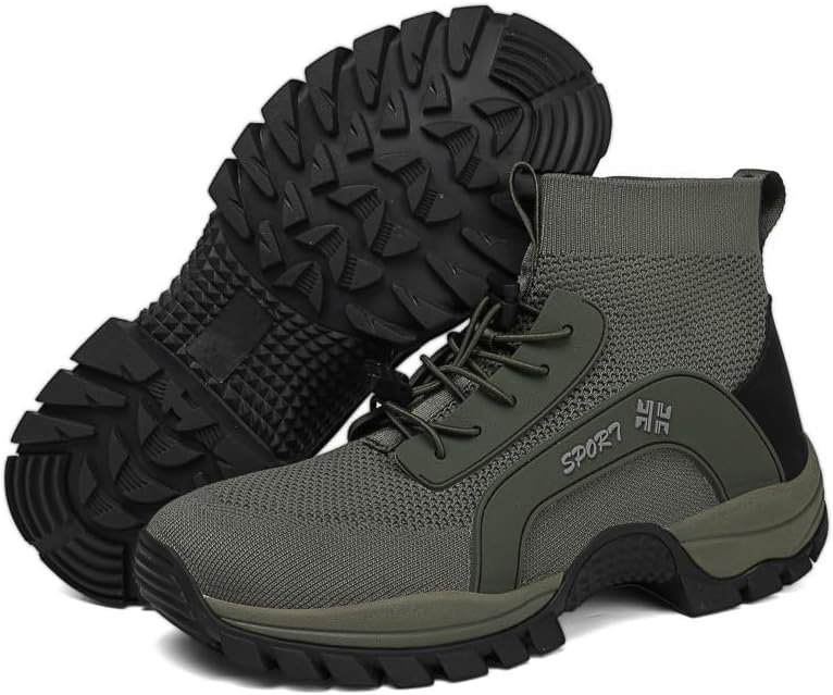Мужские походные кроссовки для улицы с дышащей сеткой, для бега по тропам, удобные водонепроницаемые трекинговые туфли, легкие походные ботинки без шнурков для плавания и водных видов спорта Qacksv, зеленый
Мужские походные кроссовки для улицы с дышащей сеткой, для бега по тропам, удобные водонепроницаемые трекинговые туфли, легкие походные ботинки без шнурков для плавания и водных видов спорта Qacksv, зеленый