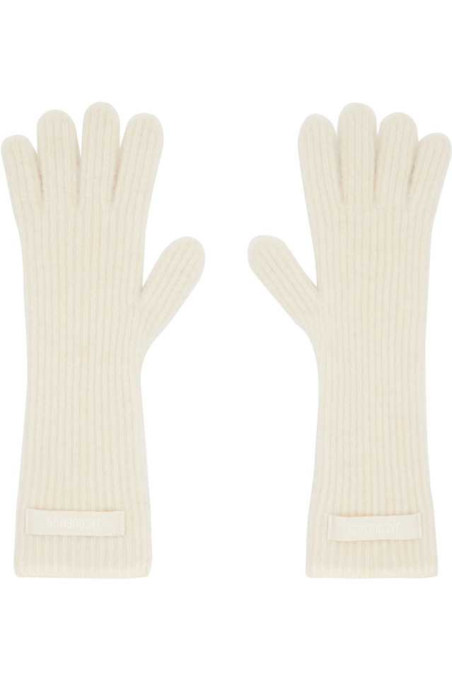Перчатки La casa 'the gros grain' Jacquemus, Off-White
Перчатки La casa 'the gros grain' Jacquemus, Off-White
