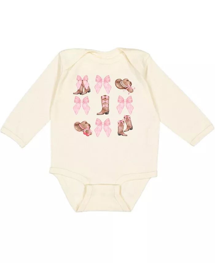 Боди для девочек Coquette Cowgirl с длинными рукавами Sweet Wink, коричневый/бежевый
Боди для девочек Coquette Cowgirl с длинными рукавами Sweet Wink, коричневый/бежевый