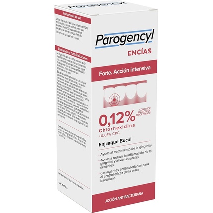 Ополаскиватель для полости рта Форте 300мл Parogencyl
Ополаскиватель для полости рта Форте 300мл Parogencyl