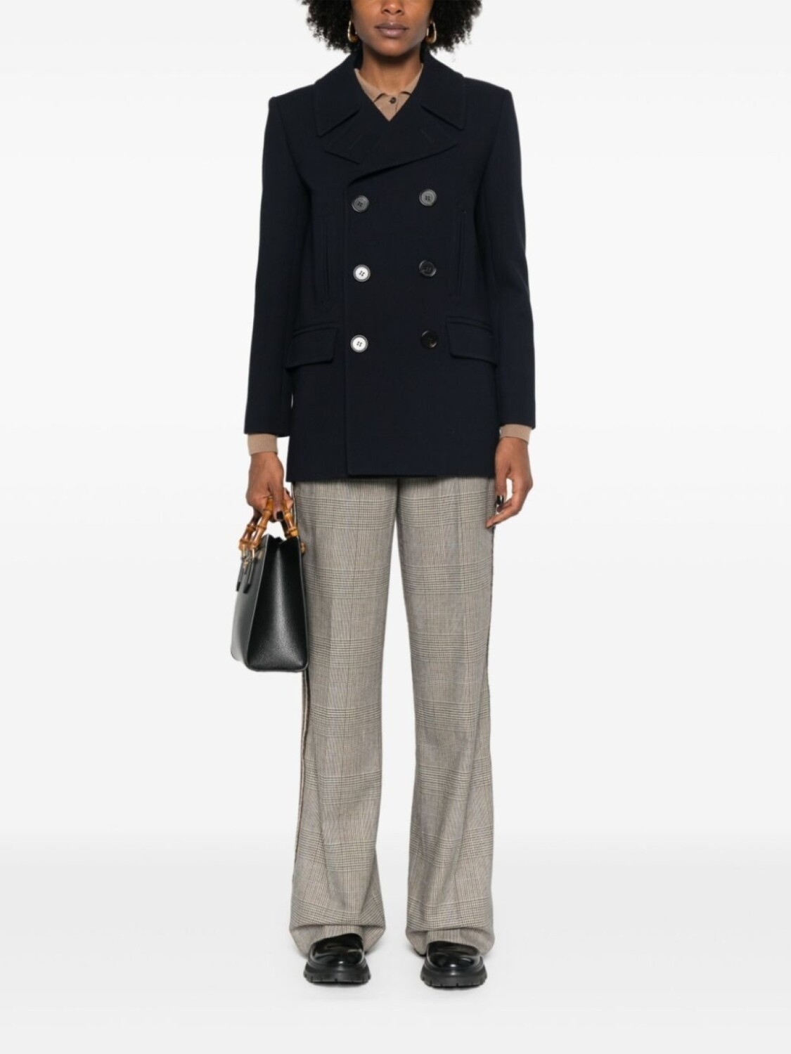 Chloé двубортное пальто из натуральной шерсти, синий
Chloé двубортное пальто из натуральной шерсти, синий