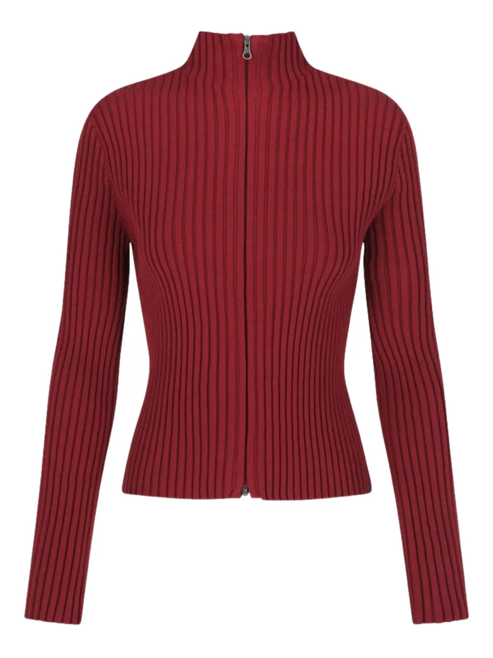 Кардиган на молнии в рубчик Amomento, красный
Кардиган на молнии в рубчик Amomento, красный