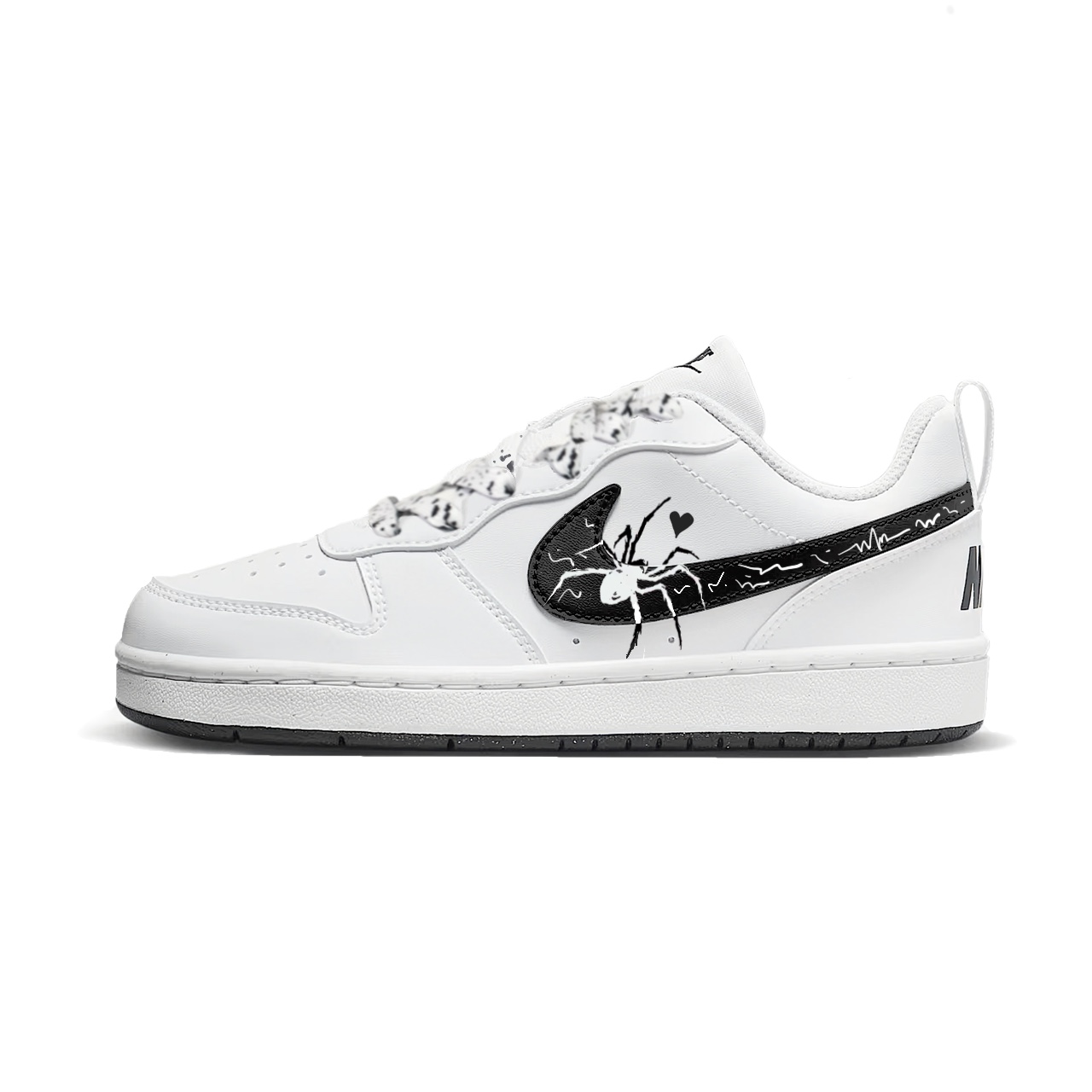 Court Borough Starry Spider Trail Low top Skateboard Shoes Kids' Nike, белый
Court Borough Starry Spider Trail Low top Skateboard Shoes Kids' Nike, белый