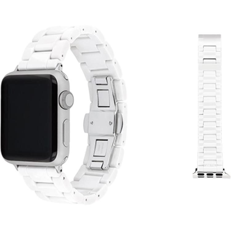 Ремешок Apple совместимость керамический материал 40 мм COACH
Ремешок Apple совместимость керамический материал 40 мм COACH