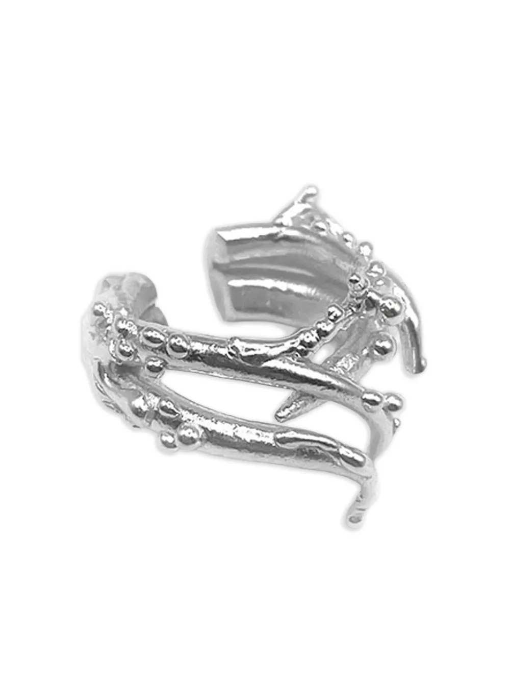 Серьга-кафф occta coral Alga Jewelry, серебряный
Серьга-кафф occta coral Alga Jewelry, серебряный