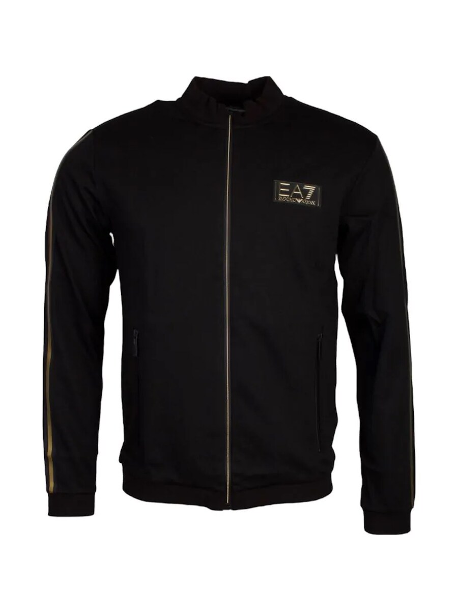 Толстовка с капюшоном на молнии EA7 Emporio Armani, черный
Толстовка с капюшоном на молнии EA7 Emporio Armani, черный