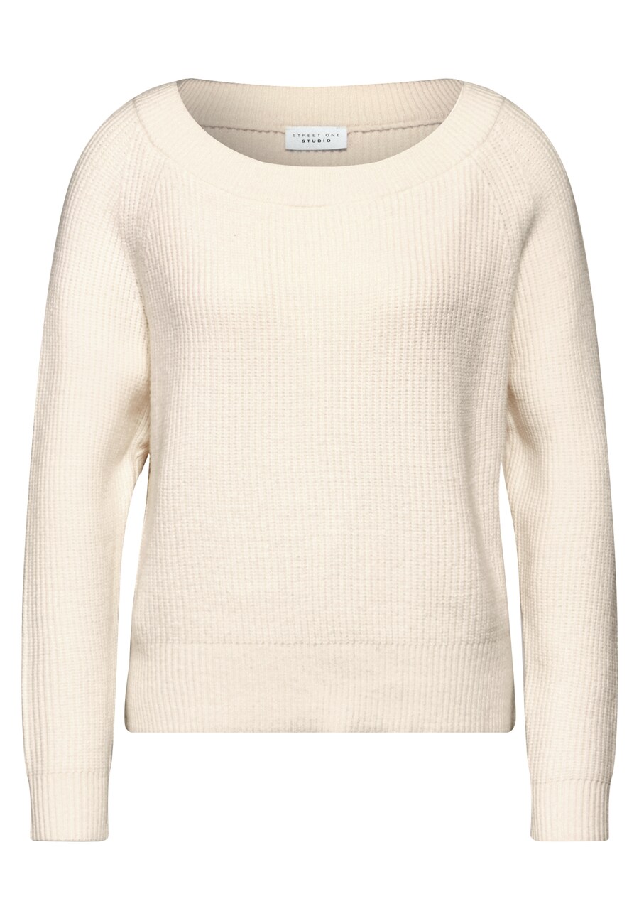 Базовый свитер Street One Studio Sweater, белый
Базовый свитер Street One Studio Sweater, белый