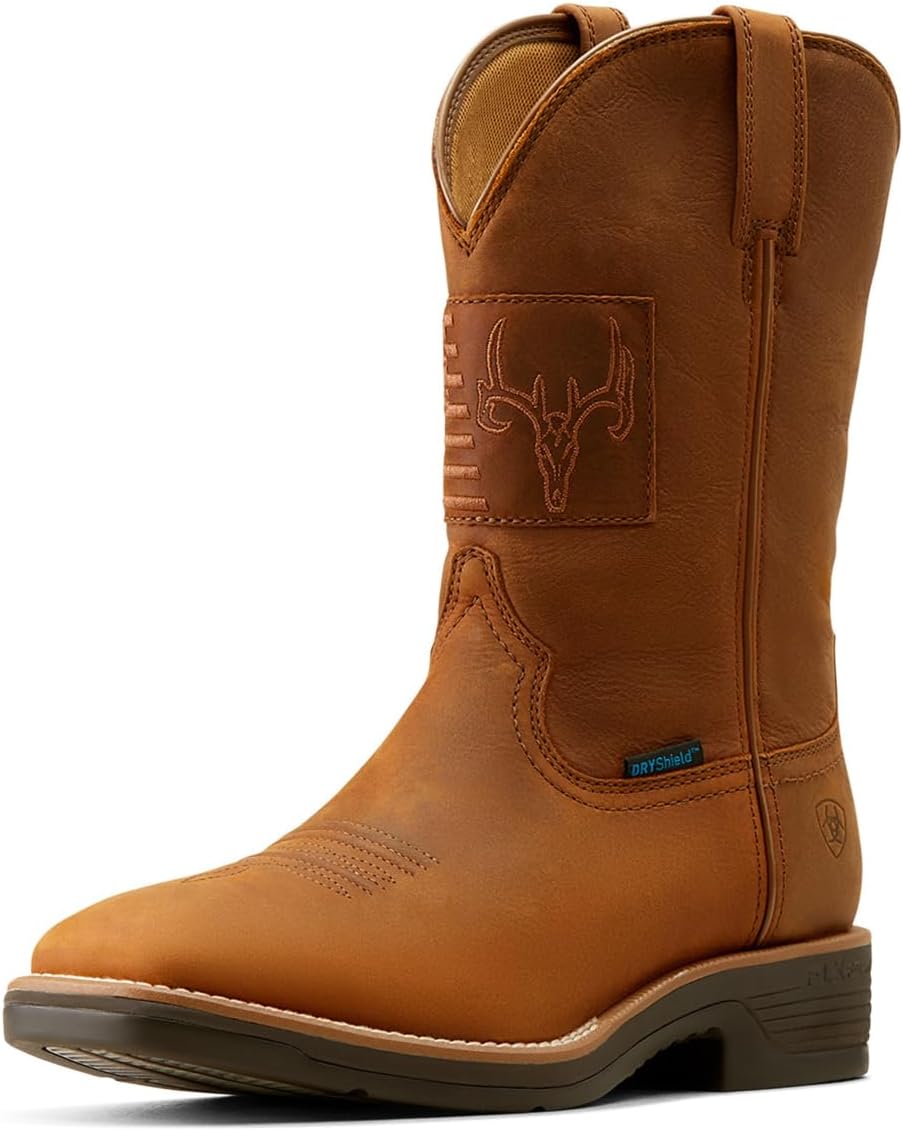 Мужские водонепроницаемые ковбойские ботинки ARIAT Ridgeback Country, Status Brown
Мужские водонепроницаемые ковбойские ботинки ARIAT Ridgeback Country, Status Brown