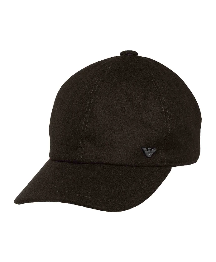 Шерстяная шапка Emporio Armani, коричневый
Шерстяная шапка Emporio Armani, коричневый