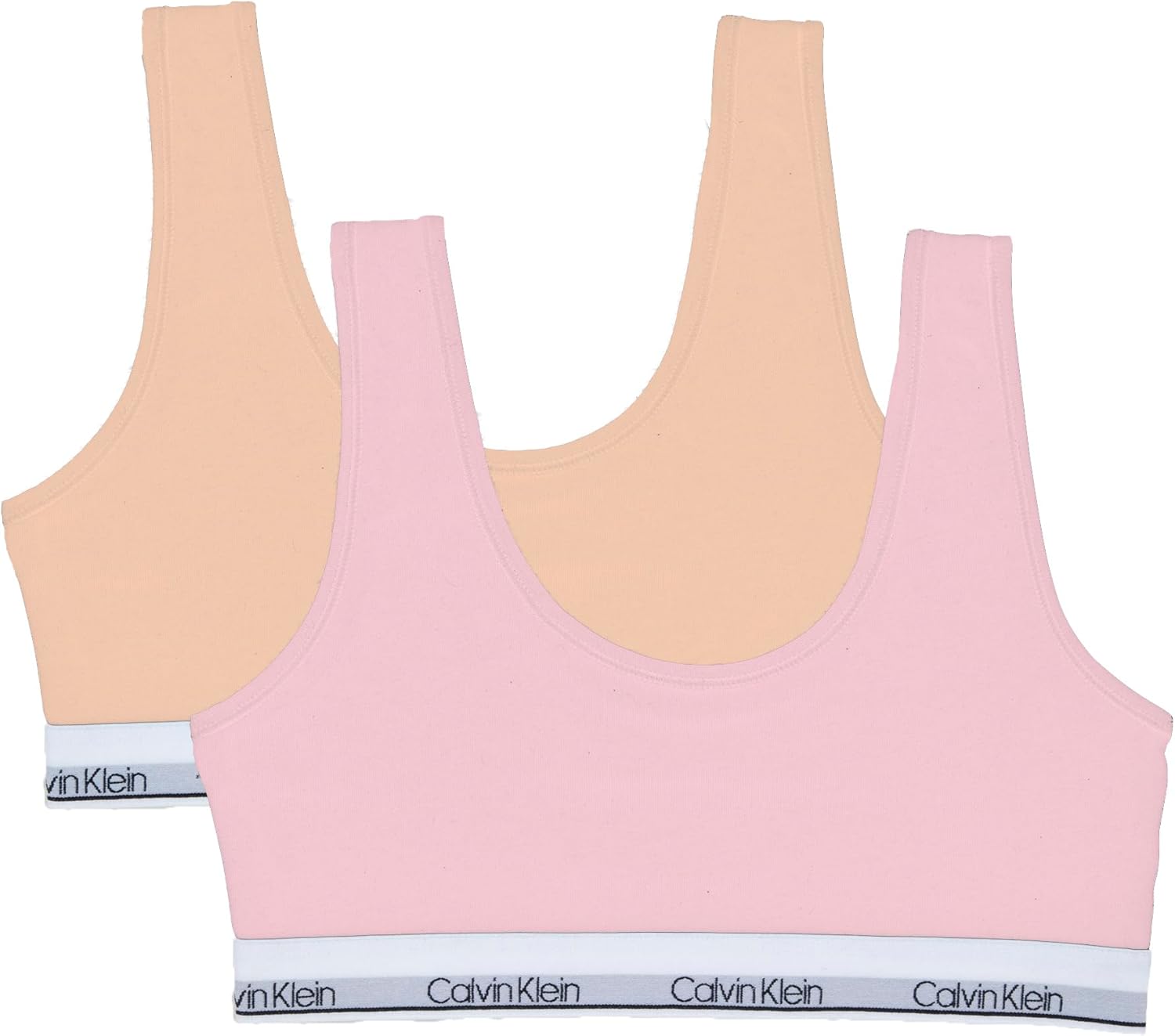 Укороченный бюстгальтер Calvin Klein для девочек, 2 пары, Crystal Pink/ Nude
Укороченный бюстгальтер Calvin Klein для девочек, 2 пары, Crystal Pink/ Nude