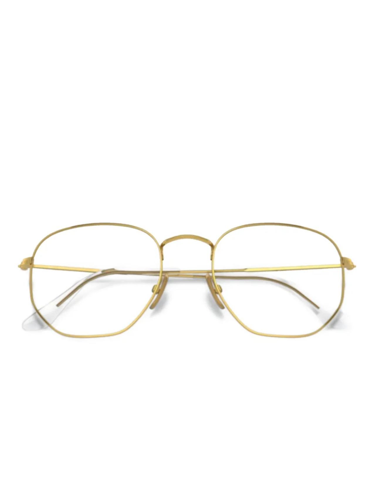 Ray-Ban очки в шестиугольной оправе, золотой 
Ray-Ban очки в шестиугольной оправе, золотой