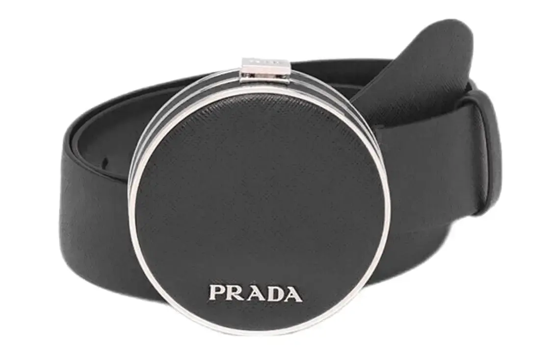 Ремень женский Prada Leather Belts, черный
Ремень женский Prada Leather Belts, черный