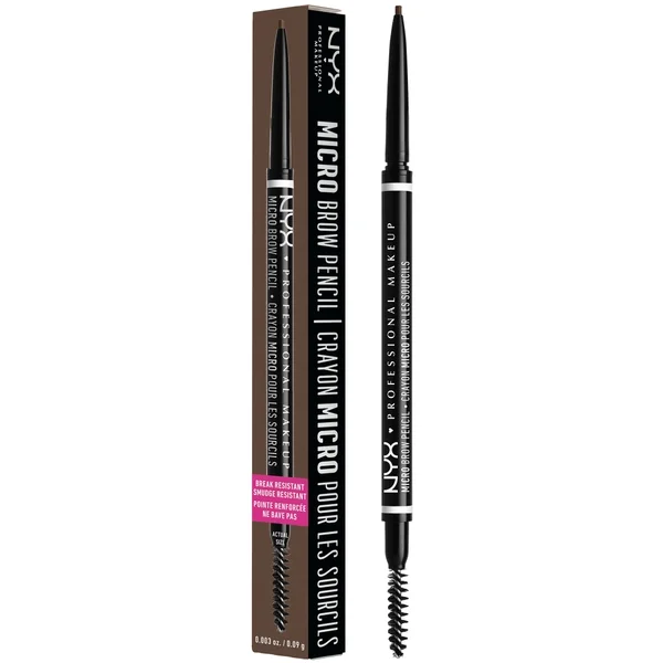 Микрокарандаш для бровей Nyx Professional Makeup, цвет espresso
Микрокарандаш для бровей Nyx Professional Makeup, цвет espresso