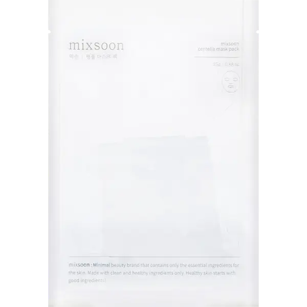 Маска для лица «Центеллы азиатской», 5 шт./1 упаковка. Mixsoon Centella mask
Маска для лица «Центеллы азиатской», 5 шт./1 упаковка. Mixsoon Centella mask